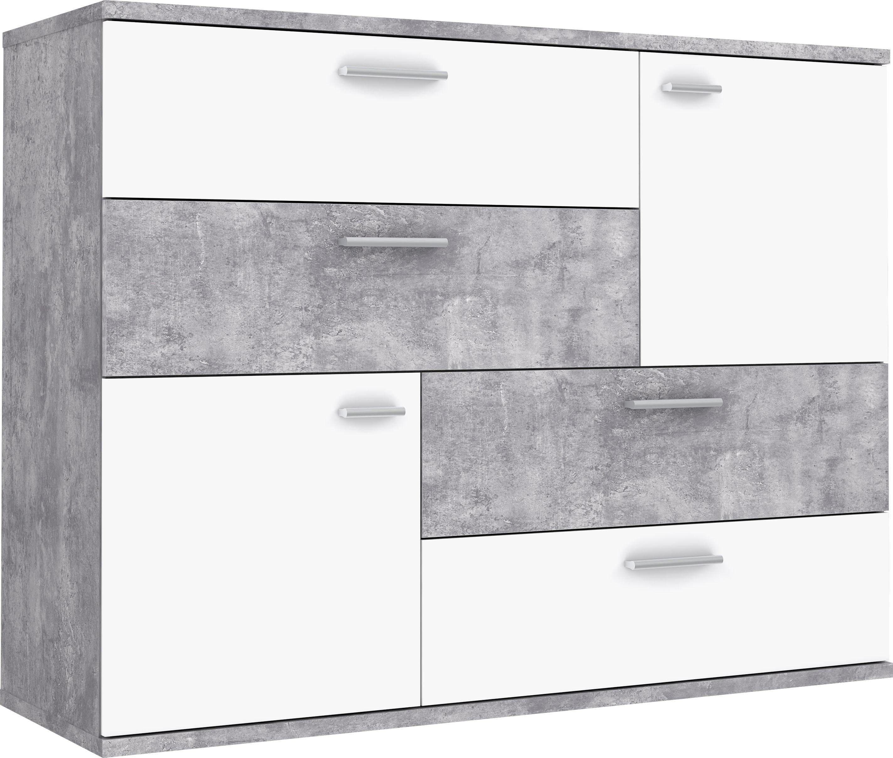 FORTE Kommode Skive | Mehrfarbig