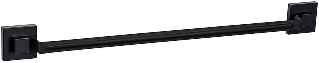 Wenko Handtuchstange Vacuum-Loc® Modell Quadro | Schwarz