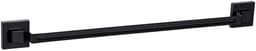 Wenko Handtuchstange Vacuum-Loc® Modell Quadro | Schwarz