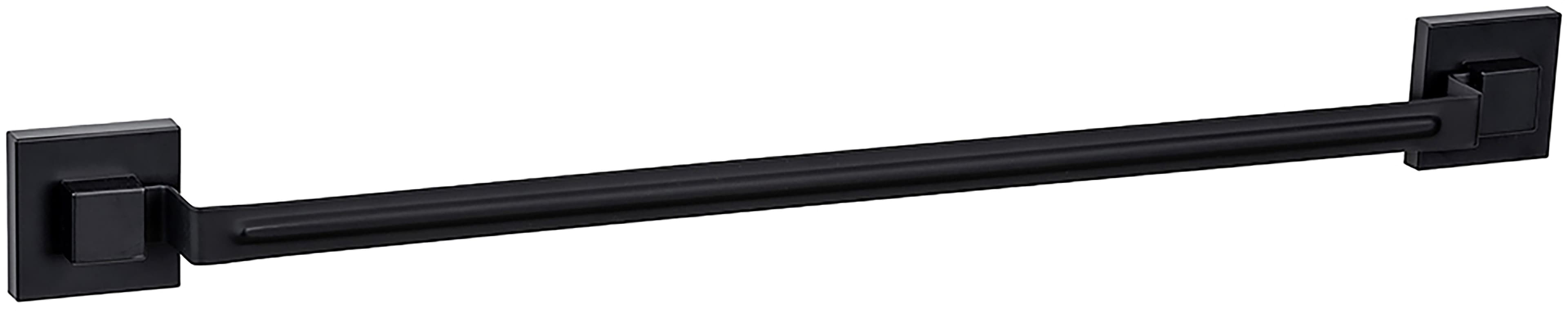 Wenko Handtuchstange Vacuum-Loc® Modell Quadro | Schwarz