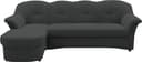 DOMO collection Ecksofa Flores | Grau