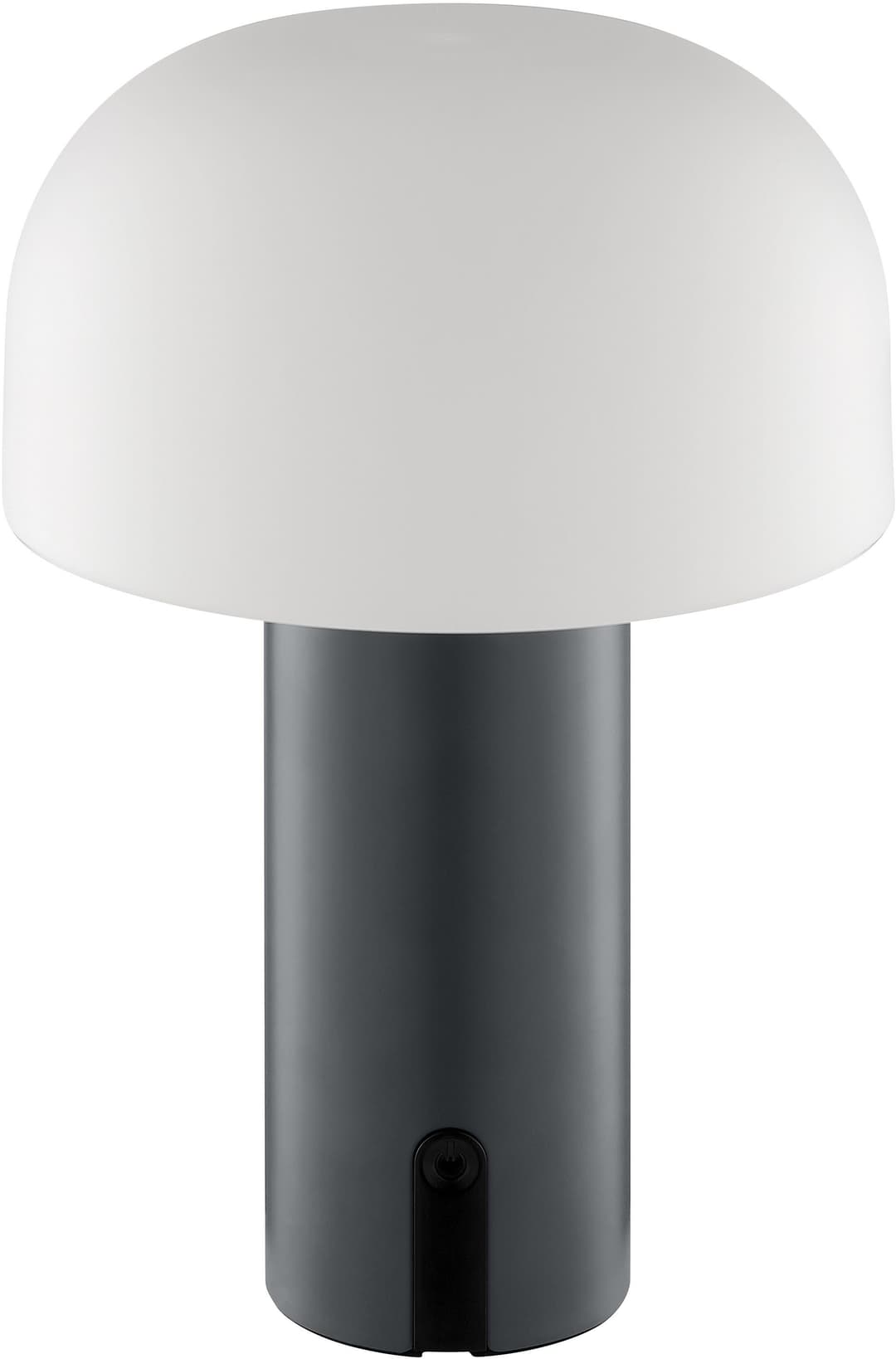 Brilliant LED Außen-Tischleuchte Mattis | Grau