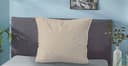 Biberna Kissenbezug Hermal Flanell | Beige 2