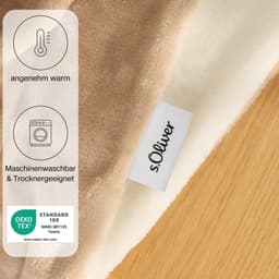 s.Oliver Wohndecke Doublesoft | Beige
