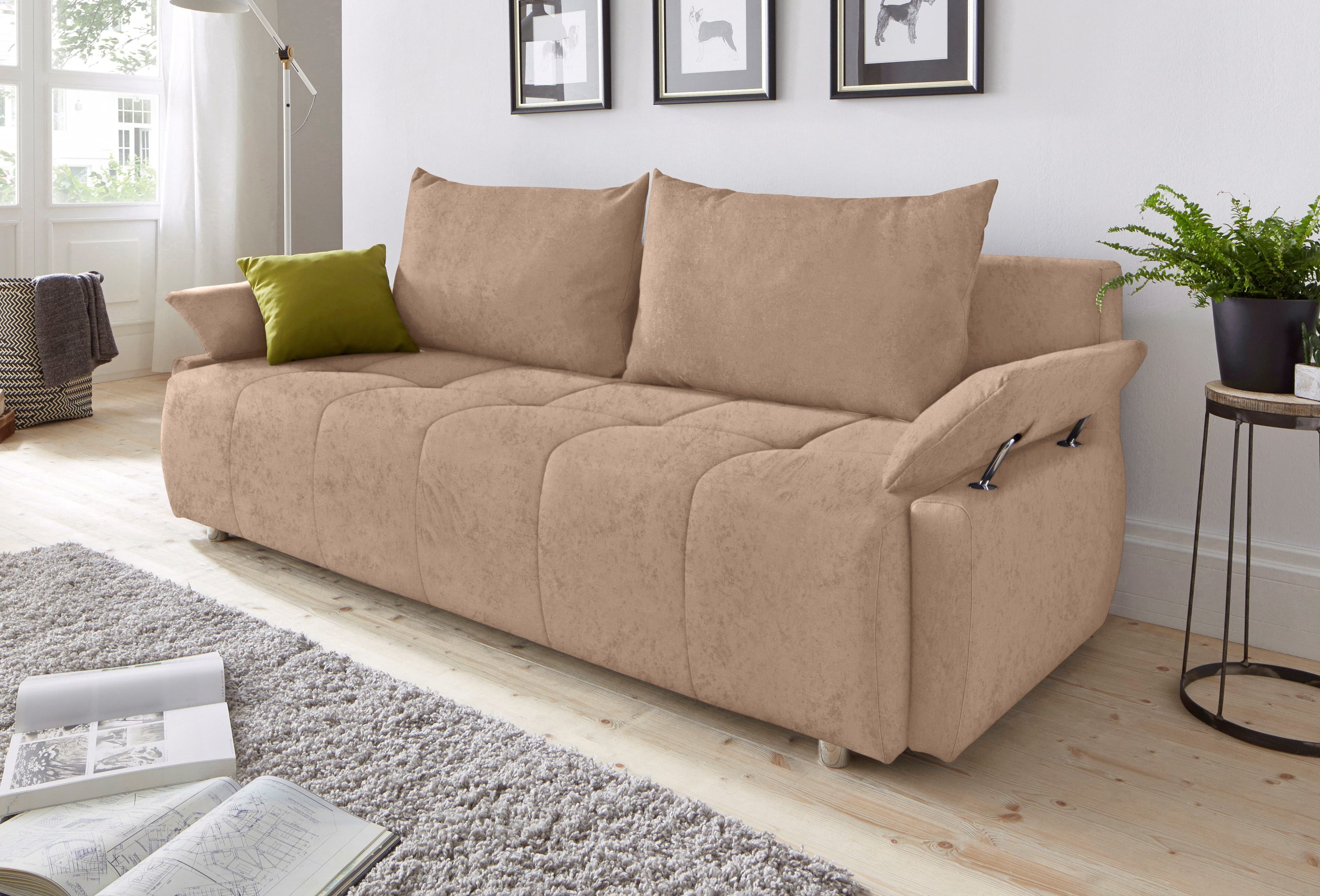 COLLECTION AB Funtastic Schlafsofa | Braun