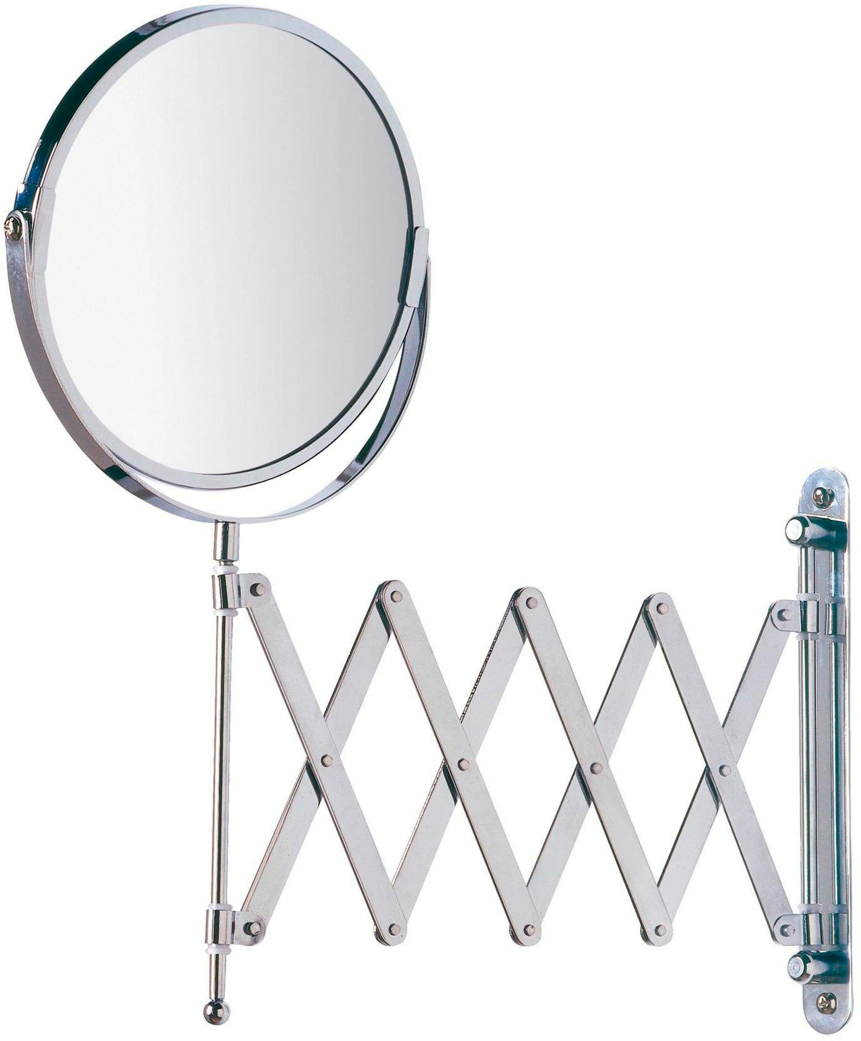 WENKO Wandspiegel Exclusiv | Silber
