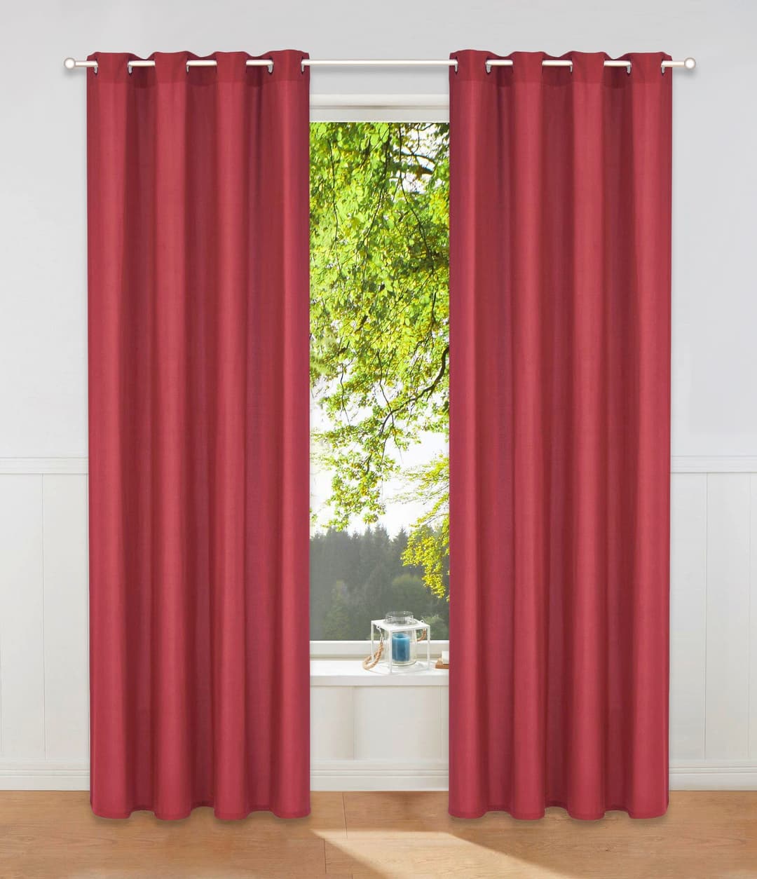 OTTO home Vorhang Raja | Rot