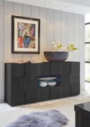 Home affaire Sideboard Dama | Schwarz 2