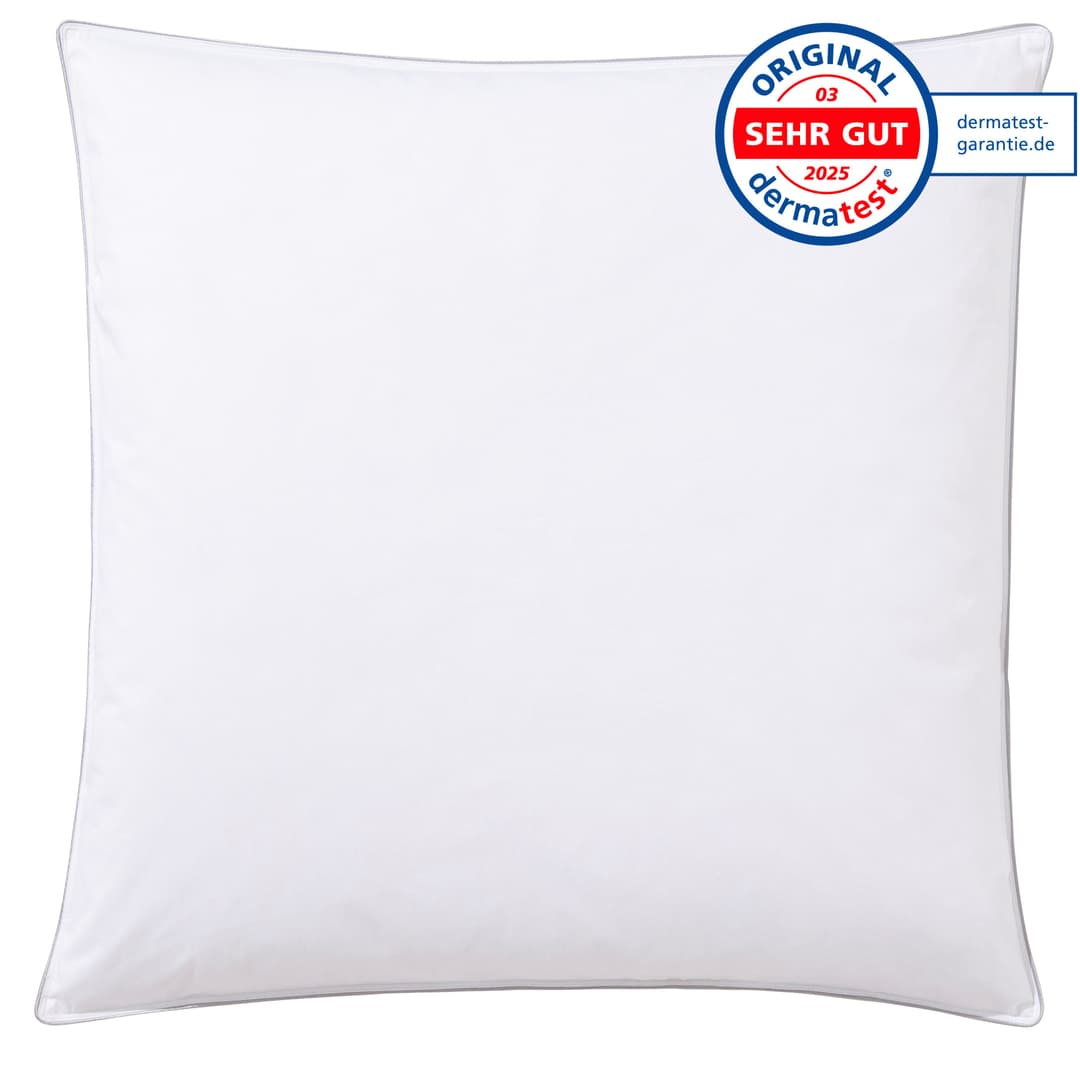 OTTO home TAMINS Daunenbettdecke und Kopfkissen Set | Weiß