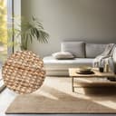 HANSE Home Teppich Jaipur Juteteppich | Beige 2
