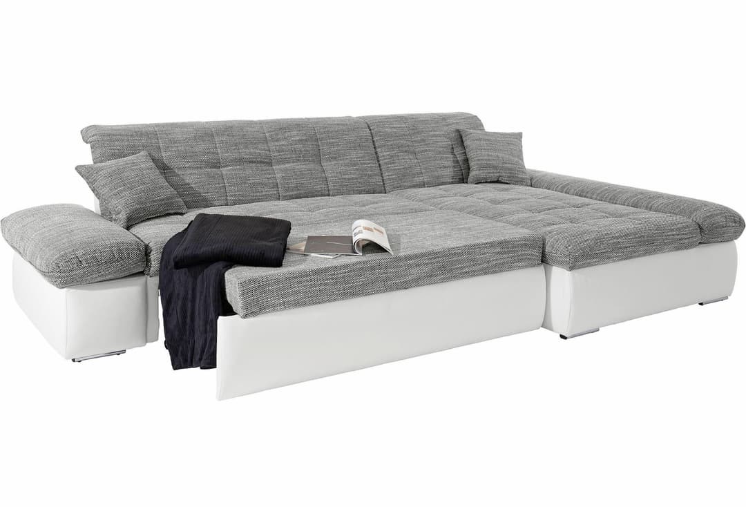 DOMO collection Ecksofa Moric | Mehrfarbig