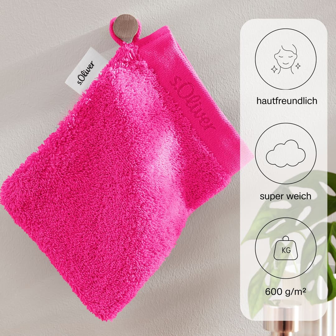 s.Oliver Waschhandschuh | Pink