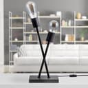 Paco Home Tischleuchte IKS | Schwarz 2