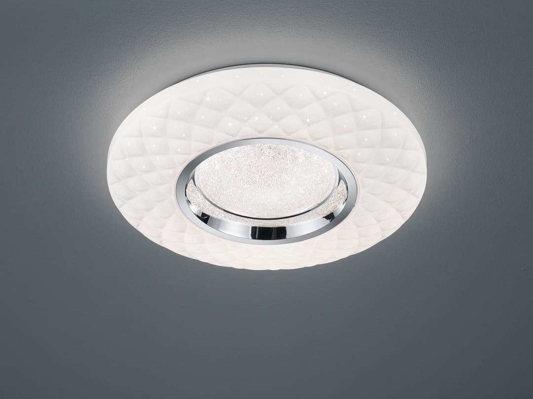 Reality Leuchten LED Deckenleuchte Magnolia | Weiß
