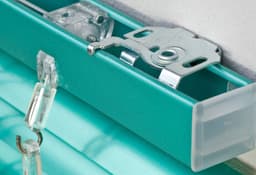 Liedeco Jalousie Aluminium-Jalousie | Türkis