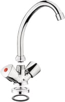 CORNAT Waschtischarmatur Lisa | Silber 2