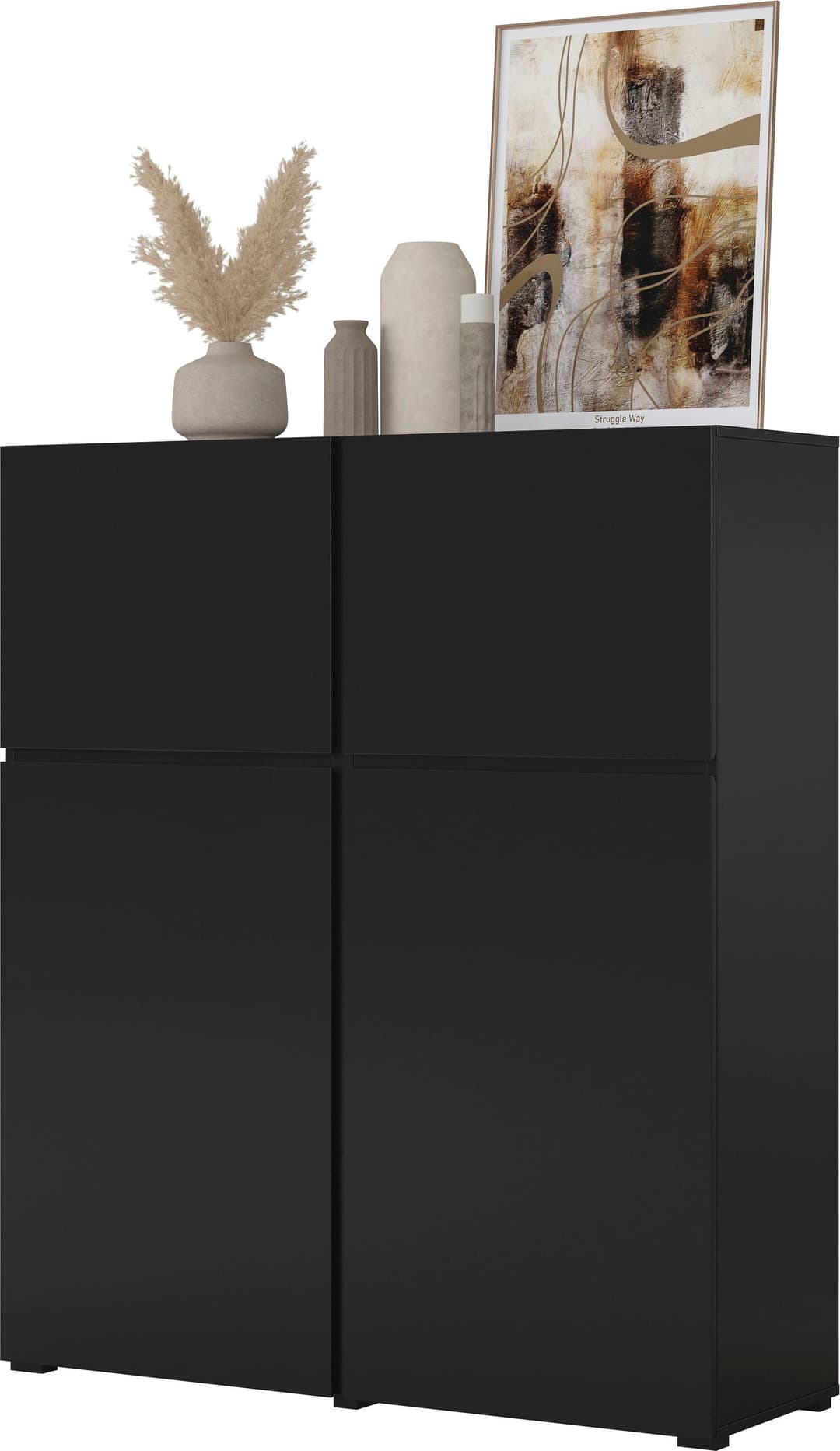 OTTO home Highboard Cross | Schwarz