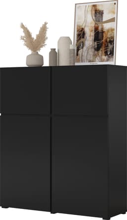 OTTO home Highboard Cross | Schwarz