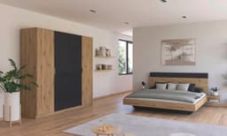 rauch Schlafzimmer-Set Monza | Holztöne