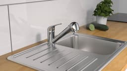 Schütte Spültischarmatur Ultra | Silber