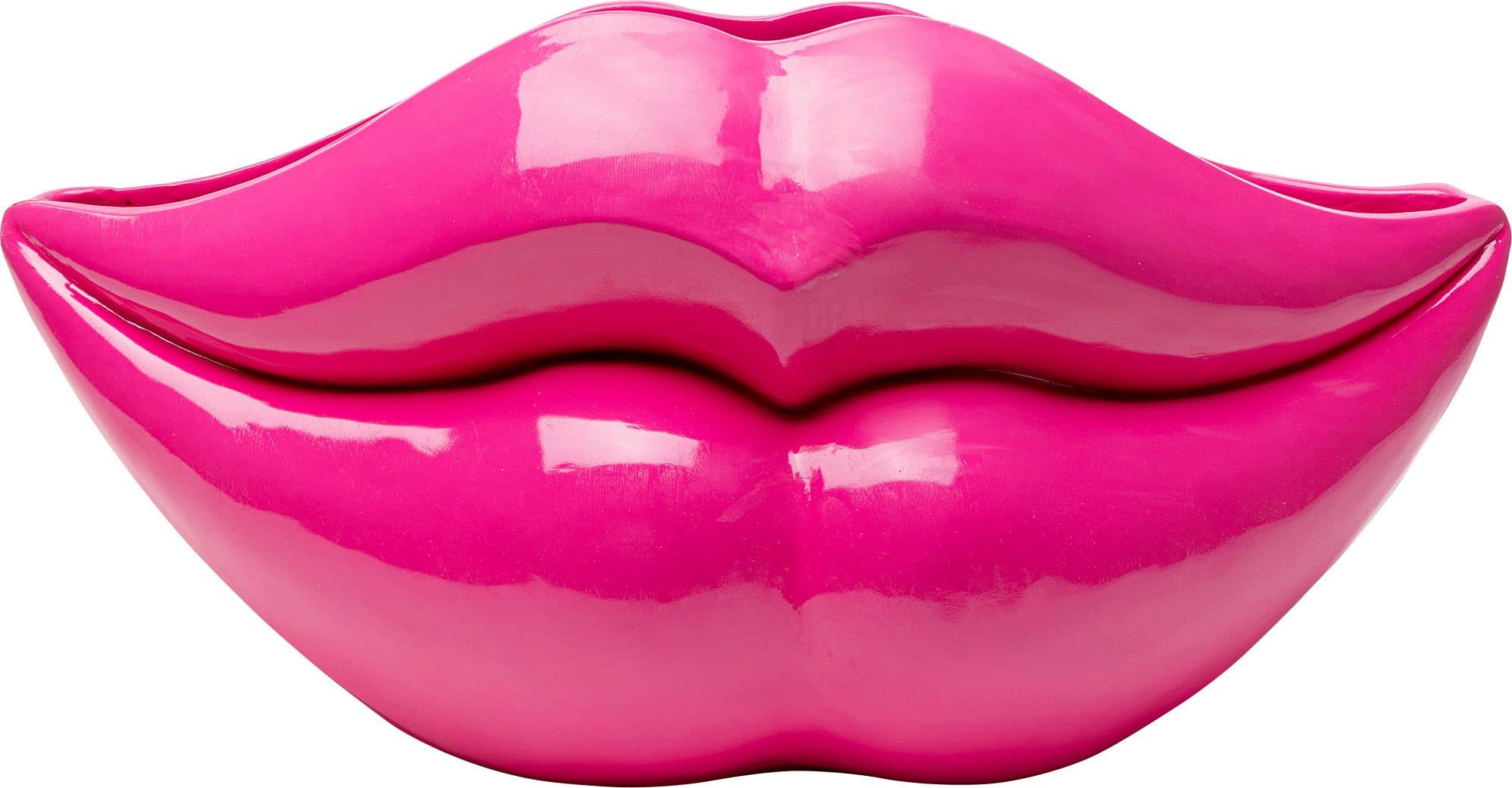 Kare Design Tischvase Vase Lips Pink 28cm | Pink