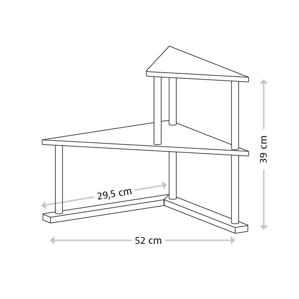 KESPER® Eckregal | Holztöne
