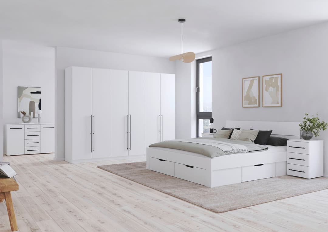 rauch AVOLA Drehtürenschrank | Weiß