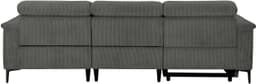 OTTO home Ecksofa LUND Cord | Grau