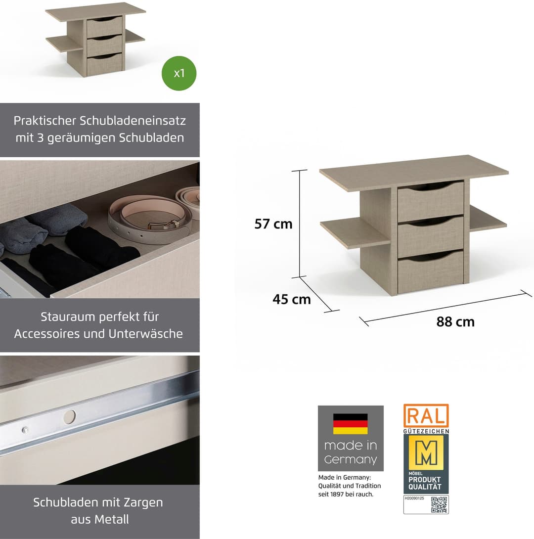 rauch Schubladeneinsatz | Beige