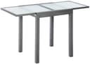 MERXX Gartentisch Ausziehtisch | Grau