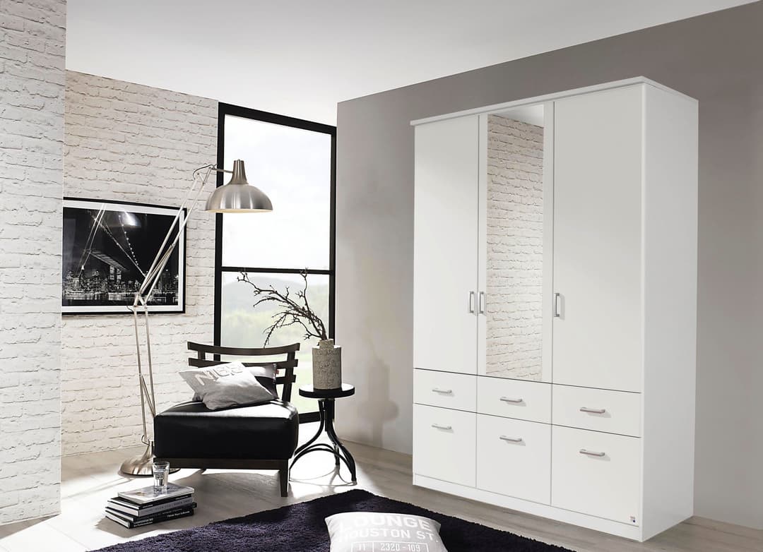 rauch Kleiderschrank BREMEN | Weiß