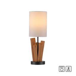 OTTO home Tischleuchte Heddle | Holztöne
