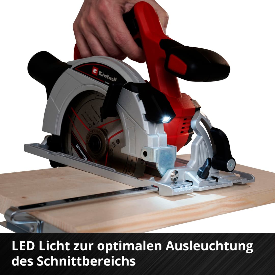 Einhell Akku-Handkreissäge TE-CS 18/165-1 Li-Solo | Mehrfarbig
