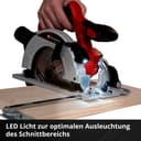 Einhell Akku-Handkreissäge TE-CS 18/165-1 Li-Solo | Mehrfarbig 5