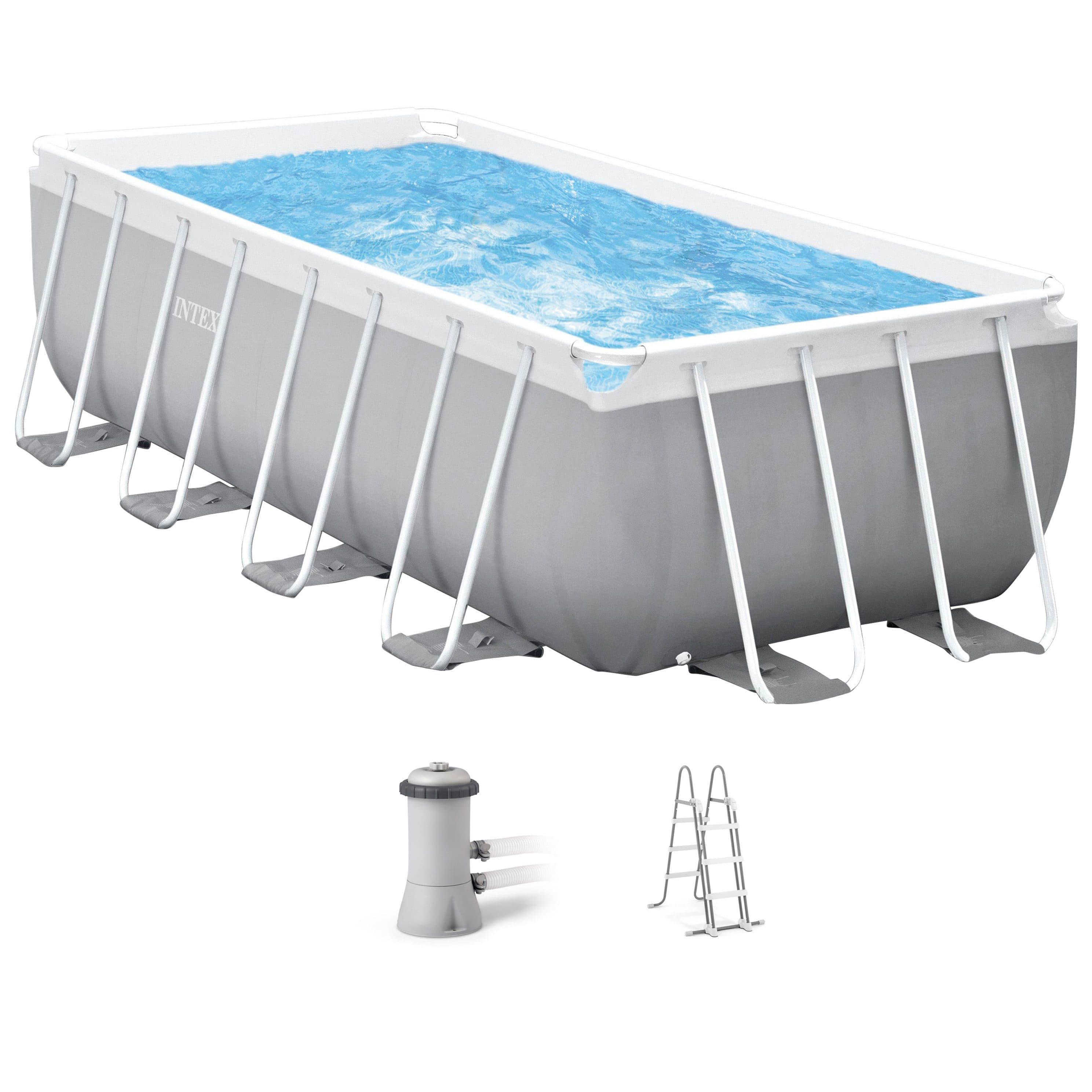 Intex Framepool PrismFrame (Set) | Grau