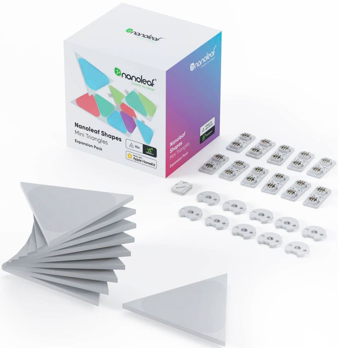 Nanoleaf LED Panel Triangles Expansion Pack | Mehrfarbig