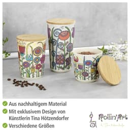 WENKO Aufbewahrungsdose Modell Garden | Mehrfarbig