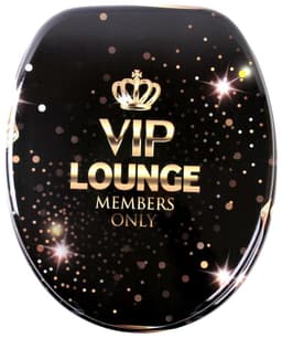 Sanilo WC-Sitz VIP Lounge | Schwarz