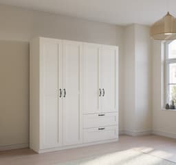 rauch COTTAGE BY QUADRA SPIN Kleiderschrank | Weiß
