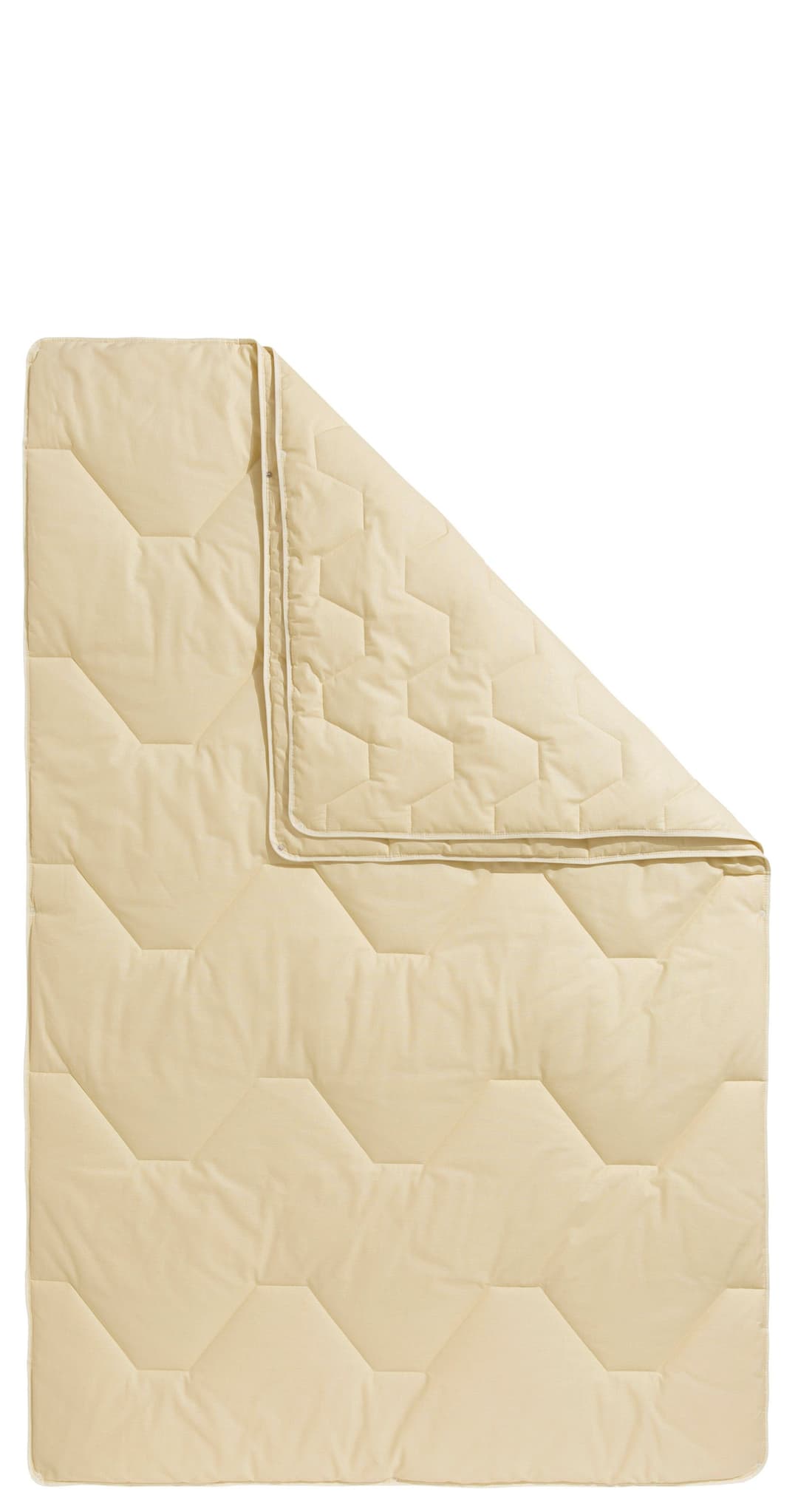 OTTO home Naturfaserbettdecke Baumwolle | Beige