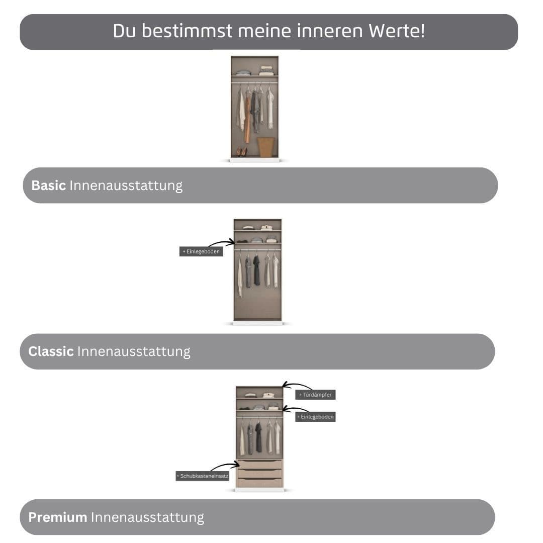 rauch Kleiderschrank AVOLA | Weiß