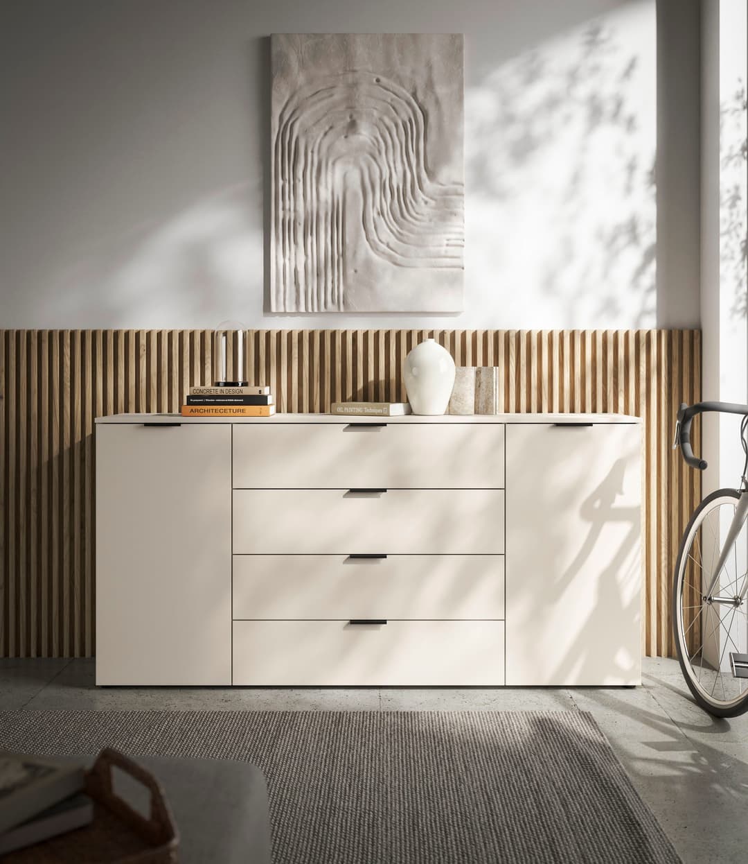 HBZ Sideboard Linz Kommode | Beige