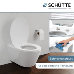 Schütte WC-Sitz WHITE PREMIUM | Weiß