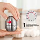 Xavax Küchentimer Eieruhr Kurzzeitmesser Kurzzeitwecker Edelstahl 4