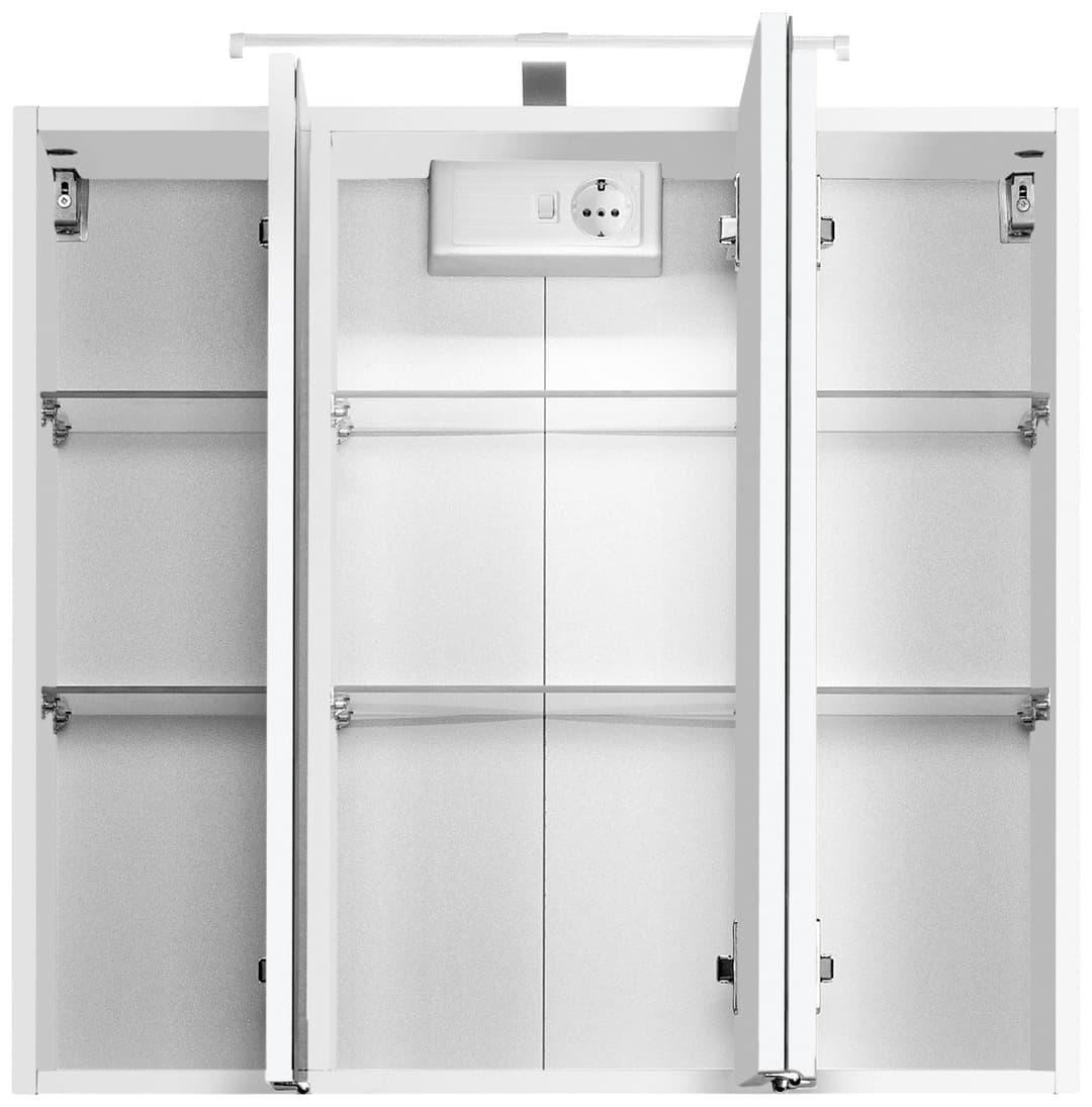 welltime Spiegelschrank Texas | Weiß
