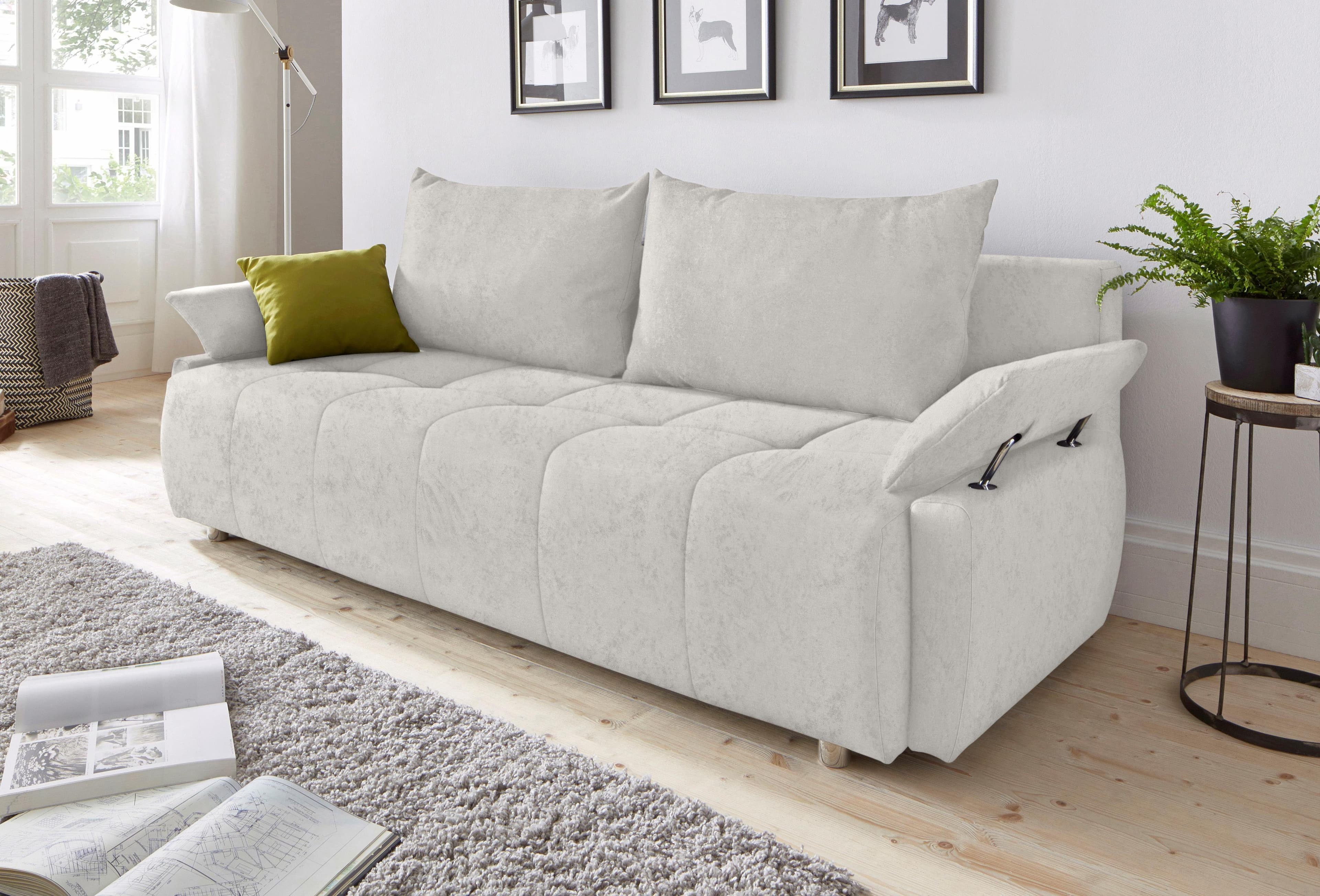 COLLECTION AB Schlafsofa Funtastic | Weiß