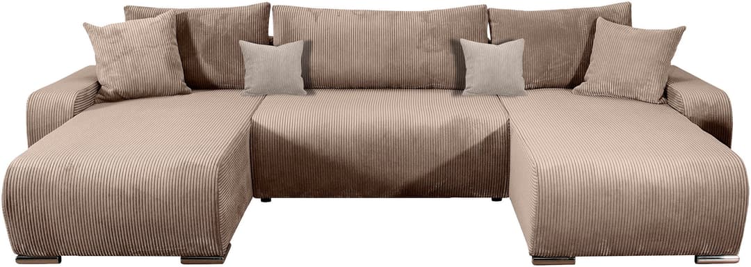 COLLECTION AB Wohnlandschaft Paola U-Form | Beige