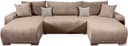 COLLECTION AB Wohnlandschaft Paola U-Form | Beige