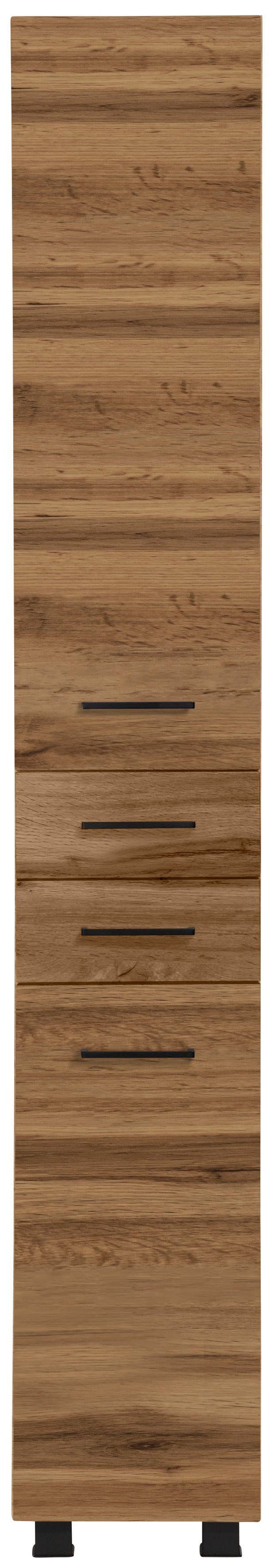 welltime Hochschrank Trento | Holztöne