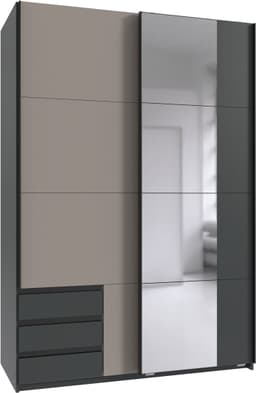 Wimex Schwebetürenschrank Emden | Grau